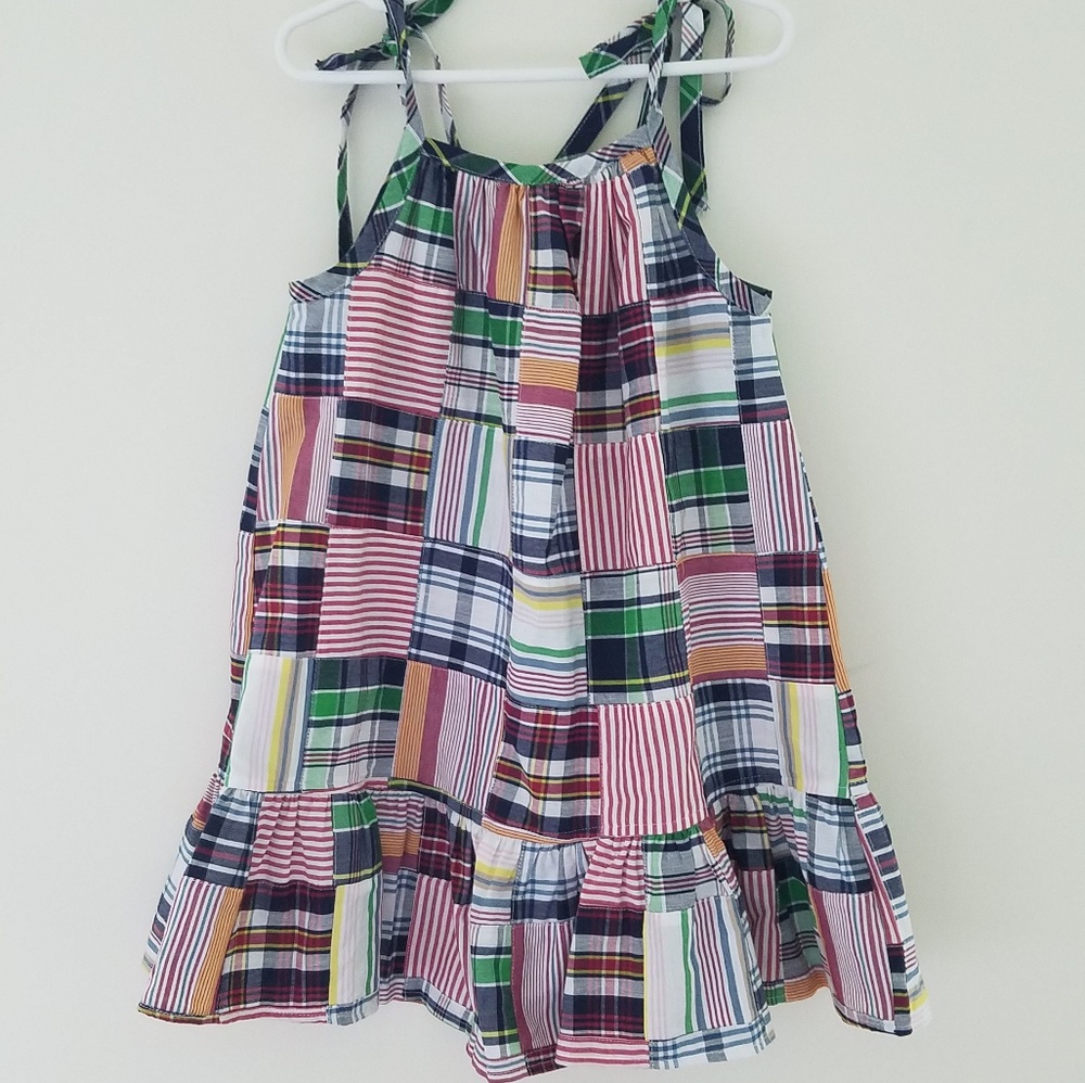 Kelly's Kids patchwork tie strap dress siz…